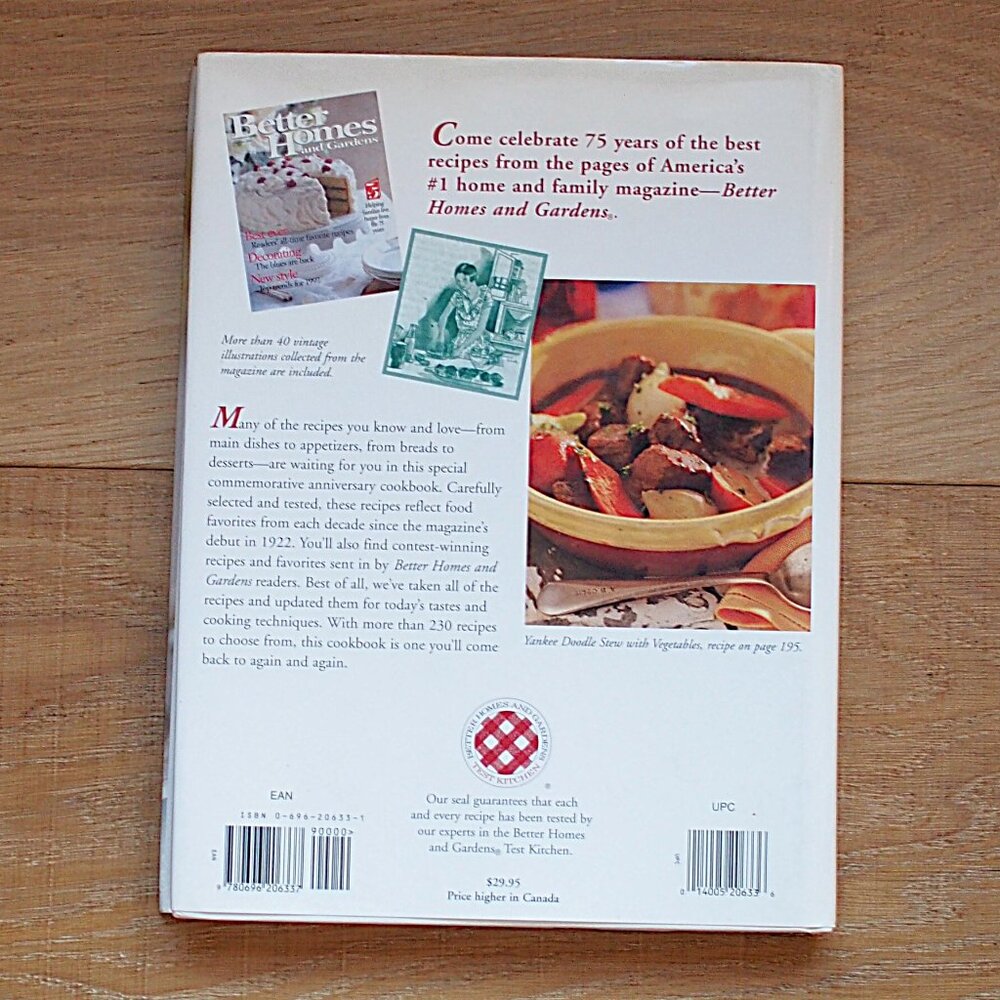 Cookbook | Better Homes and Gardens - 75 Years of All-Time Favorites - Picture 6 of 6
